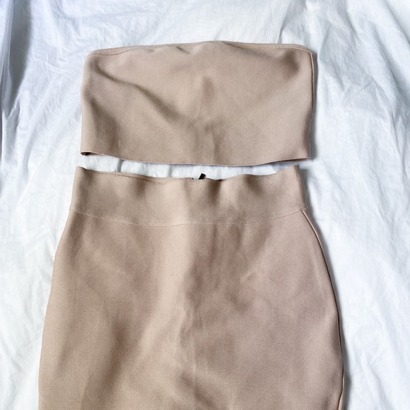 DYNAMITE TUBE TOP AND SKIRT - Picture 1 of 5